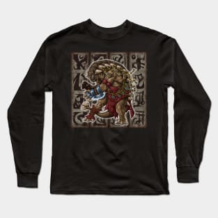 Ankylosaurus Monk Long Sleeve T-Shirt